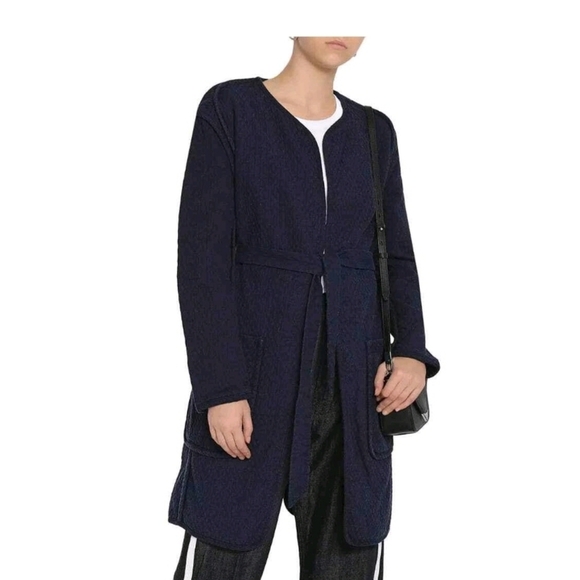 Rag & Bone Denim Liner Jacket With Belt - Picture 10 of 10